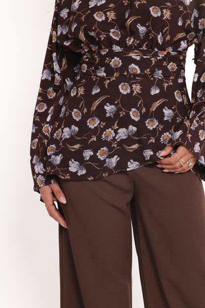 Calantha Top - Fall Floral