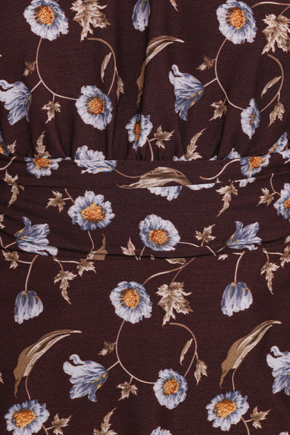 Calantha Top - Fall Floral