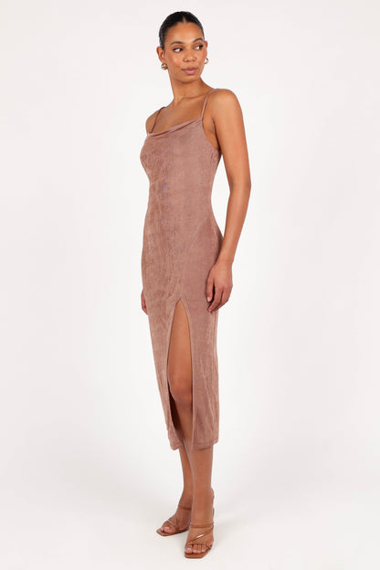 Diani Dress - Banksia Brown