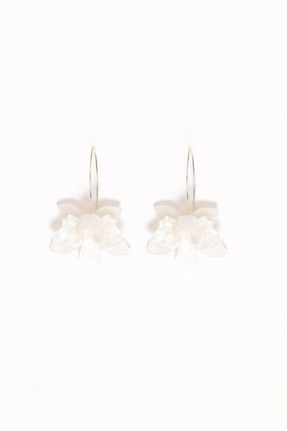 Edel Earrings - White
