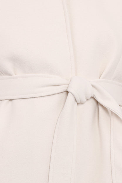 Halston Coat - Cream
