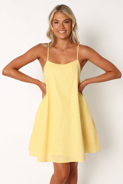 Cloella Mini Dress - Butter