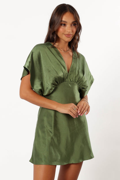 Ricki Mini Dress - Peridot