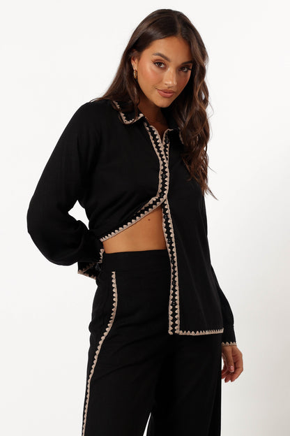 Calyse Top - Black