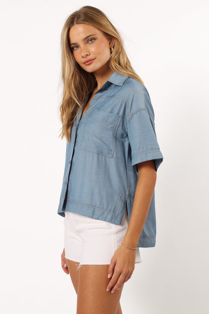 Lyna Top - Blue